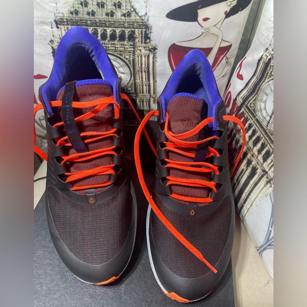 Nike Men's Air Zoom Pegasus 38 Shield Water‎ Repellent Running Shoe 11 - Picture 12 of 16